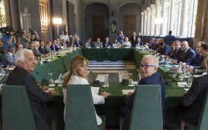 Susana Díaz con los grandes empresarios andaluces
